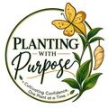 🌱 Grow With Us | Planting With Purpose Sticker