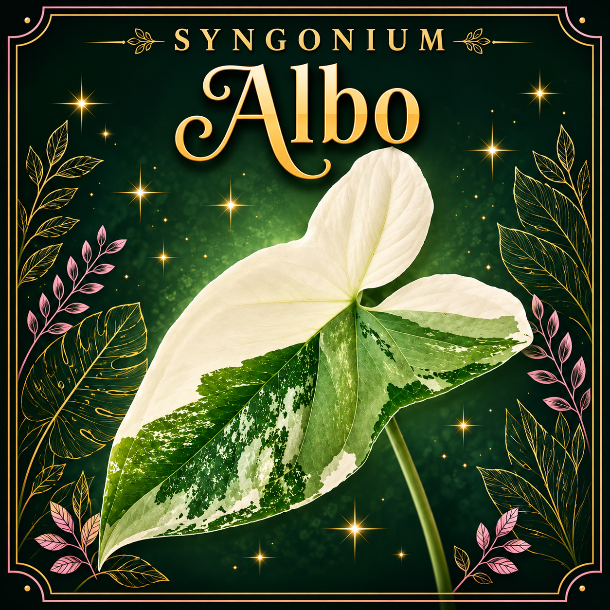 ⚪️ Syngonium Albo - Tissue Culture